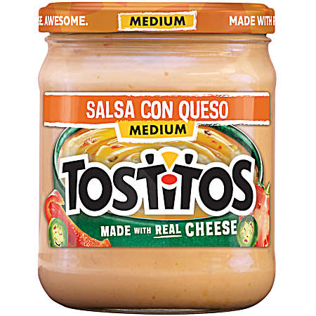 15 oz Medium Salsa Con Queso