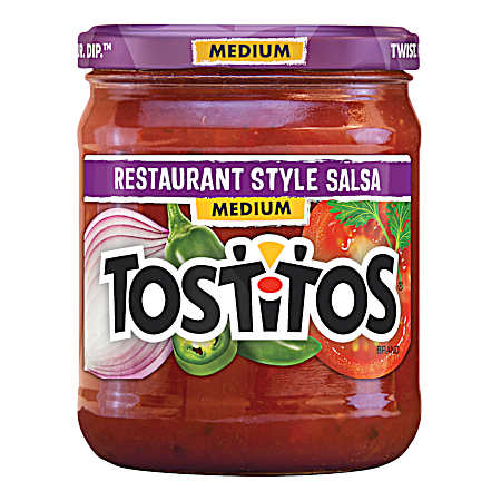 15.5 oz Medium Restaurant Style Salsa