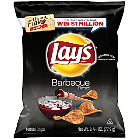 Barbecue Flavored Potato Chips