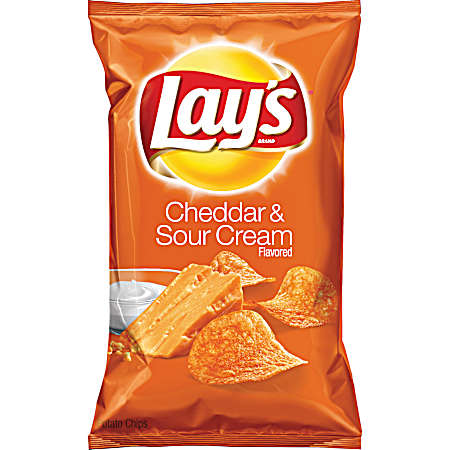 Cheddar Sour Cream Flavored Potato Chips