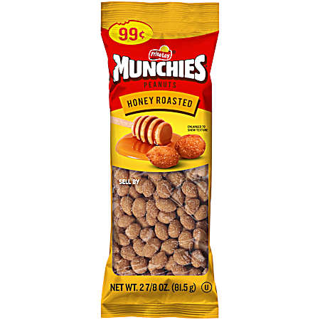 3.25 oz Munchies Honey Roasted Peanuts