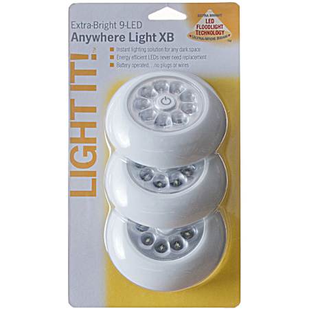 LED Anywhere Light - 3 Pk.