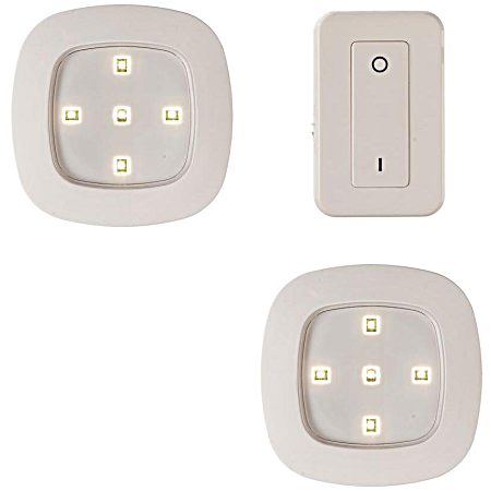 White Wireless Remote Control Lighting System