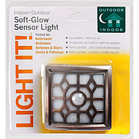 Bronze Soft Glow Sensor Light