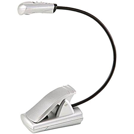Silver Reading Light