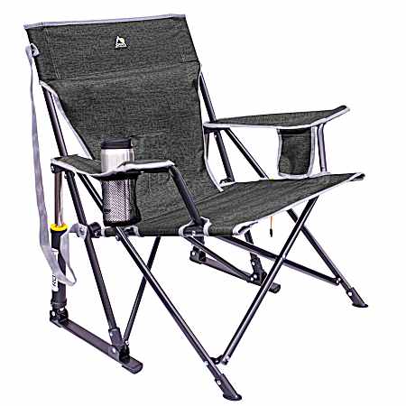 Heathered Pewter Kickback Rocker Chair