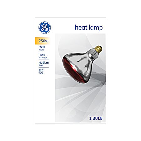 250W BR40 Incandescent Red Heat Lamp