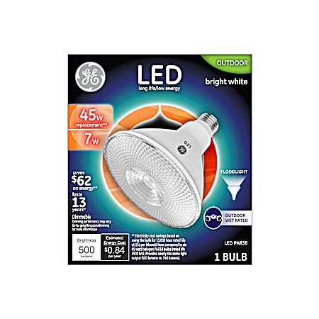 45W Equivalent PAR38 LED Bright White Dimmable Outdoor Floodlight