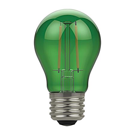 3W LED A15 Green Party Bulb