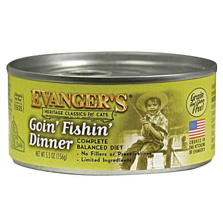 Goin' Fishin' Dinner Wet Food for Cats