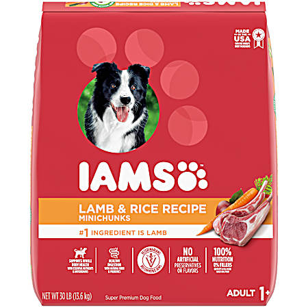 Proactive Health Adult Minichunks Lamb & Rice Dry Dog Food
