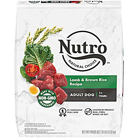 Adult Lamb & Brown Rice Dry Dog Food