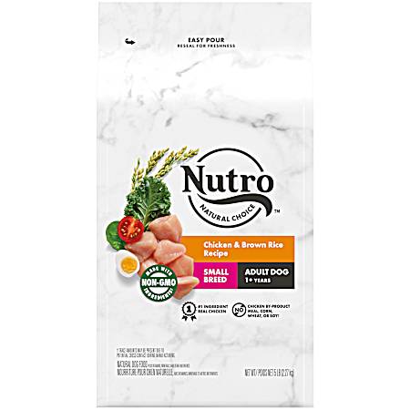 Small Breed Adult Chicken & Brown Rice Dry Dog Food