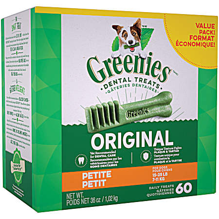 Original Petite Size Dental Dog Treats
