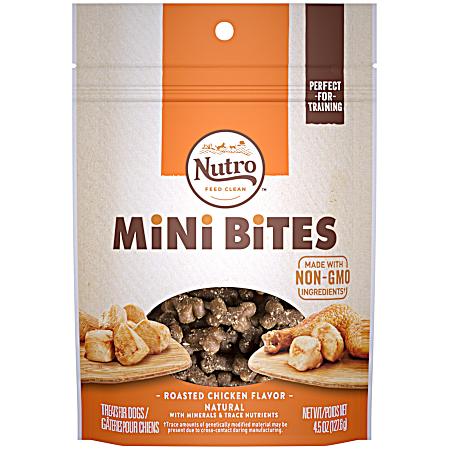 Mini Bites Roasted Chicken Flavor Dog Training Treats, 4.5 oz