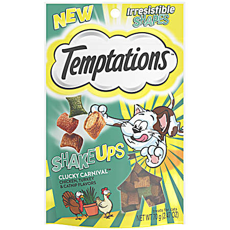 ShakeUps Clucky Carnival Cat Treats