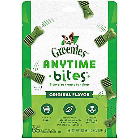 Anytime Bites Original Flavor Dog Treats 10.3 oz