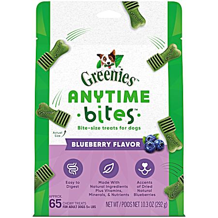 Anytime Bites Blueberry Flavor Dog Treats 10.3 oz