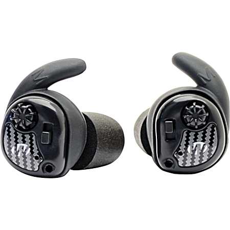 Silencer In The Ear Matte Black & Carbon Silencer Ear Buds