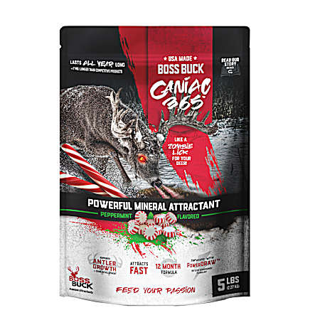 5 lb Caniac 365 Peppermint Flavored Mineral Attractant Powder