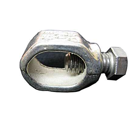 Galvanized Ground Rod Clamps - 3 Pk
