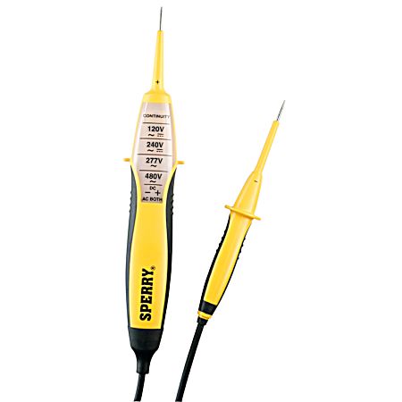 Heavy-Duty 4-Range Voltage Tester