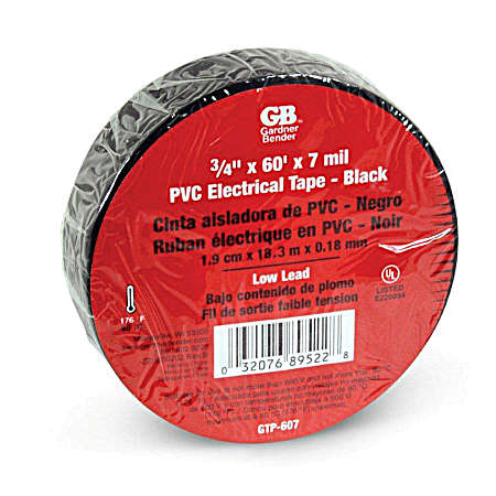 Electrical Tape 3/4 In. x 60 Ft.