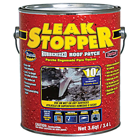 Rubberized Roof Patch - 3.6 Qt.