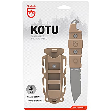 Kotu Coyote Fixed Blade Tanto Knife