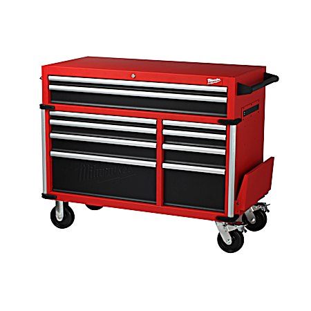 46 in 10-Drawer High Capacity Steel Roller Tool Storage Cabinet