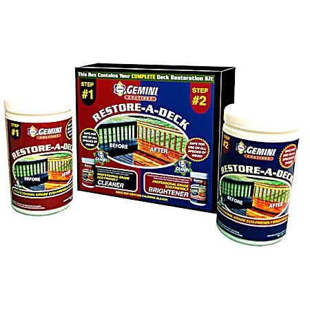 Restore-A-Deck Cleaner & Brightener Kit