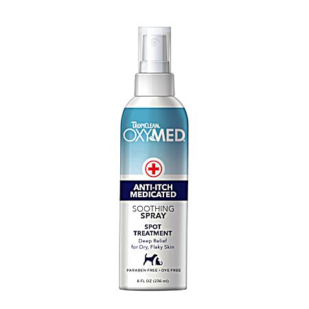8 fl oz OxyMed Medicated Anti-Itch Spray for Pets