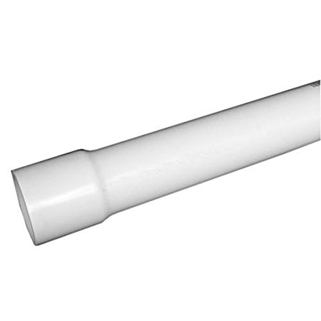 4 in PVC Sewer & Drain Pipe - 10 ft