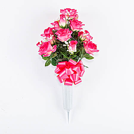 Rosebud Memorial Vase - Assorted