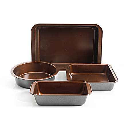 Copper Bakeware Set - 4 pk