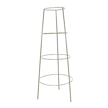 42 in Heavy-Duty Galvanized Inverted Plant Support