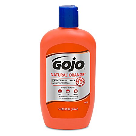 Natural Orange Pumice Hand Cleaner - 14 Oz.