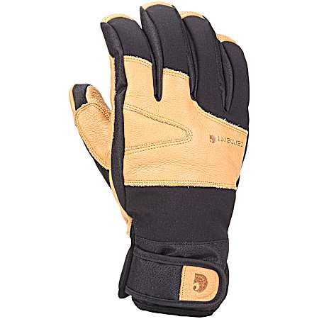 Men's Winter Dex Black/Brown Cow Grain Gloves