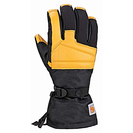 Men's Black Barley Cold Snap Insulated Gloves
