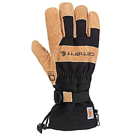 Men's Black Snowdrift Gloves