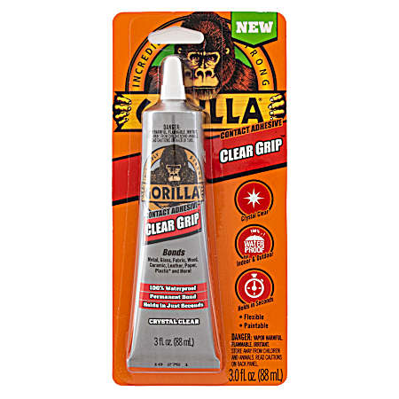 3 oz Clear Grip Contact Adhesive