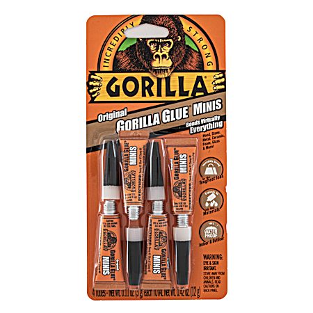 3 g Light Tan Gorilla Glue Minis - 4 Pk