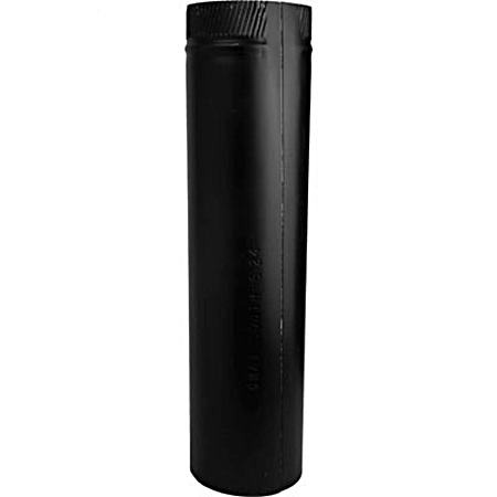 24 in Black Stove Pipe