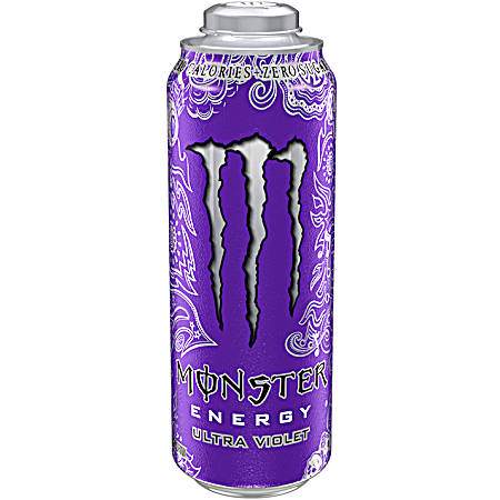 Monster Ultra Violet 24 oz Zero-Sugar Energy Drink