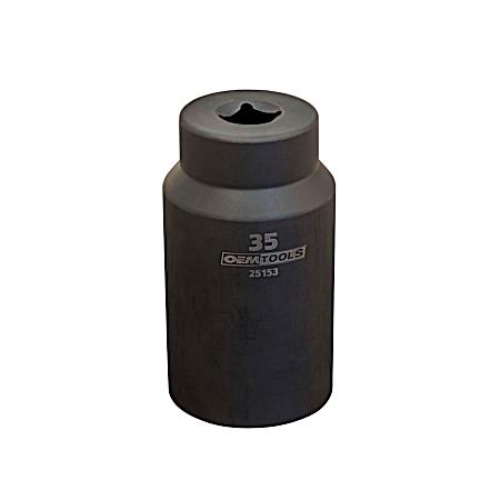 0.50 in Drive 6-Pt 35mm Axle Nut Socket