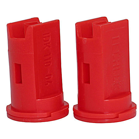 110-04 Red Compact Air Induction Spray Tip - 4 Pk.