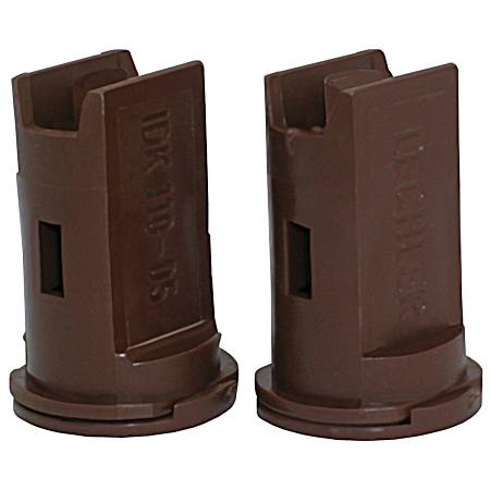 110-05 Brown Compact Air Induction Spray Tip - 4 Pk.