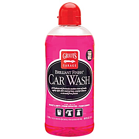 Brilliant Finish 64 fl oz Car Wash Concentrate