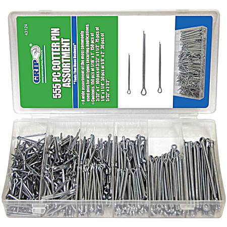 555 Pc. Cotter Pin Assortment