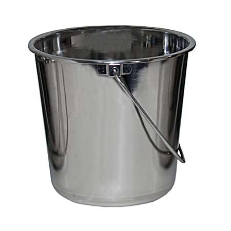 2 gal Stainless Steel Bucket